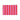 Lili Flat Pouch - Orchid / Tomato Stripes