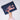 Sneaker Purse - Navy/Salmon Pink