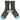 Recycled Silk Blend Ribbed Socks - Green & jade