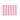 Lili Flat Pouch - Neon Pink Stripes