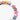 Mother of Pearl Flower Bracelet - Rainbow