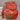 Quilted Wash Bag - Orange & Pink Stripe Tiger