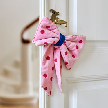 Ruby Deco Bow - Rose