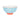Patterned Rice Bowl - Blue and Orange