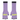 Fingerless Gloves - Wild Swim in Parma Violet & Neon Yellow