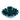 Enamel Flower Candle Holder - Blue