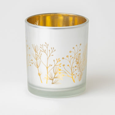 Winter Magic Candle Holder - Glossy Light Branches