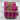 Quilted Wash Bag - Pink & Fuchsia Tiger
