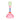 Enamel Candle Holder - Pink Base