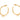 Martina Branch Hoop Earrings - Gold