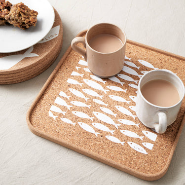 Cork Tray - Fish