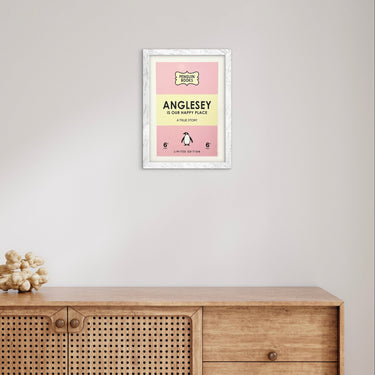 A4 Wall Art - Our Happy Place - Anglesey