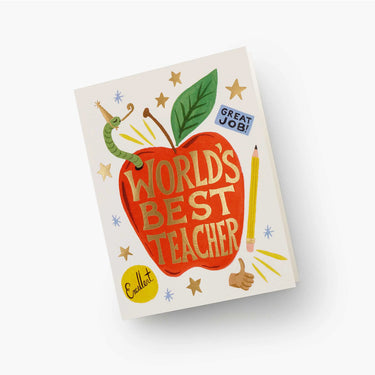 Card - World's Best Teacher