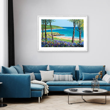 Bluebells at Traeth yr Ora - Print