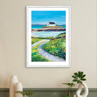 Church in the Sea (St. Cwyfans Church) - Print