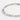 Gemstone Amelia Bracelet - Amethyst Gold Plated