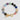 Multi-Gemstone Heart T-Bar Bracelet