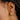 Double Teardrop Illusion Hoops - Gold