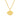 Scallop And Heart Necklace - Gold Plated