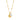 Triple Beaded Chain and Molton Pebbles Necklace