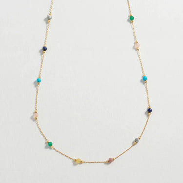 Wellness Gemstone Bead Necklace - Mixed