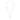 Square Baroque Pearl T Bar Necklace - Silver