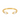 Marquise CZ Open Ring - Gold (S/M)