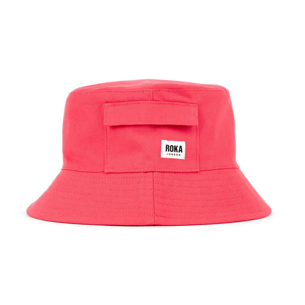 Roka Hatfield Bucket Hat - Coral – Janet Bell