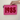 1985 Purse - Pink/Red