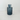 Glass Bottle - Blue Mini Geometric