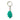 Keyring - Green Leaf