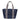 Navy Scallop Tote Bag