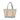 Aqua Pocket Tote Bag