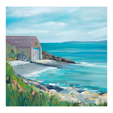 Lobster Pots, Moelfre - Print