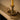Loop Handle Antique Brass Candle Holder