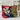 Quilted Make Up Bag - Blue Carnation
