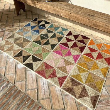 Harlequin Rainbow Rug - Rectangle