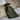 Cotton Velvet & Linen Hot Water Bottle - Moss