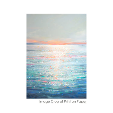 Shimmering Sunset (Portrait) - Print