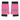 Mittens - Book Worm in Bubblegum & Kelly Green