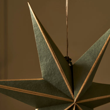 Maddox Star - Large Moss & Gold