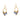 Penelope Petite Earrings - Blue