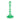 Enamel Candlestick - Green