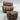 Quilted Wash Bag - Pink & Green Tiger