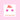 Wooden Stud Earrings - Neon Pink Mini Heart