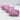 Quilted Wash Bag - Pink & White