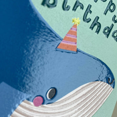 Card - Happy Birthday Whale
