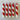 Hand Dipped Candle - Red & White Candy Cane