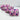 Quilted Wash Bag - Bright Pink with Graphic Flower