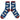 Women's Lambswool Ankle Socks - Sheep - Teal & Red